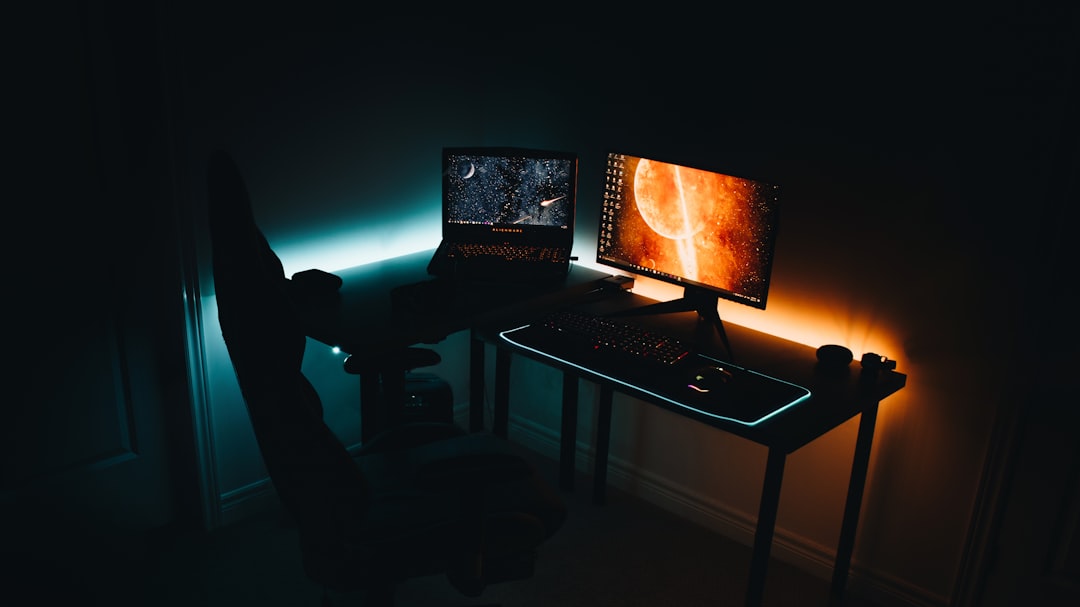 Photo gaming chair